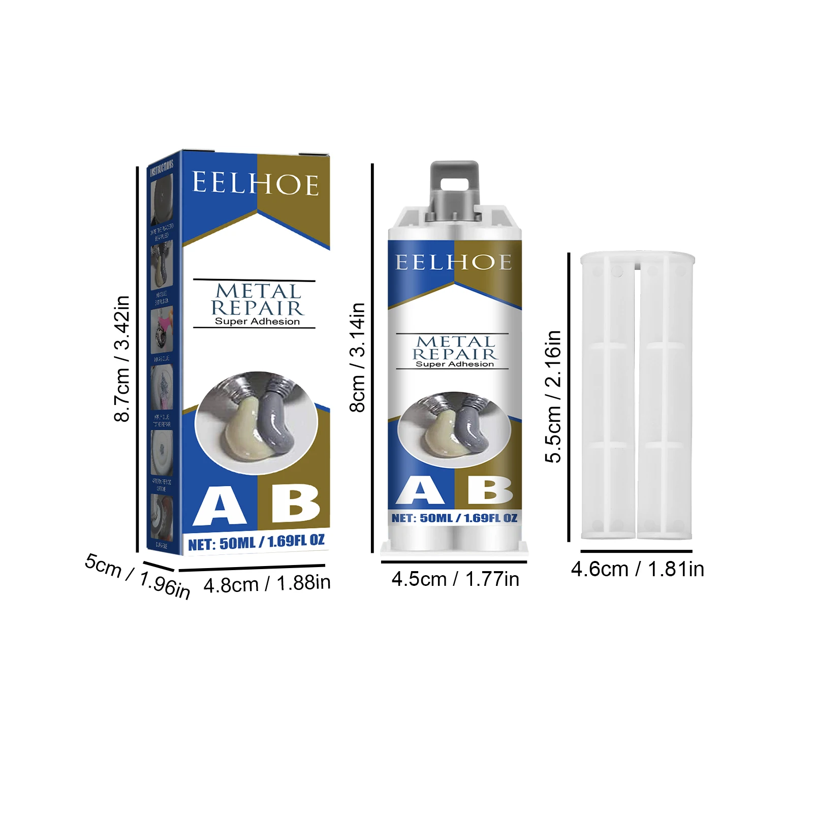 Metal Repair Adhesive Glue for Strong Sealing