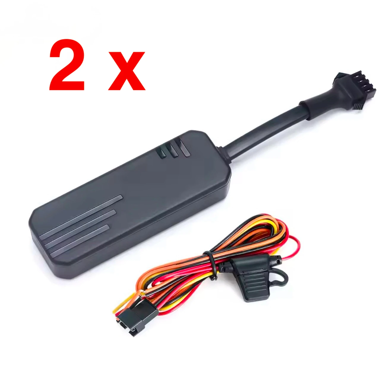 2 Localizador GPS J14 + Chip Telcel $50 GRATIS app ilimitada