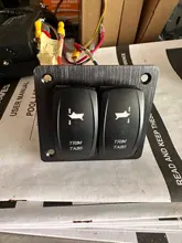 HOKAAER Arrows Momentary Rocker Switch Toggle (On)-Off-(On) 12V/20A 24V/10A