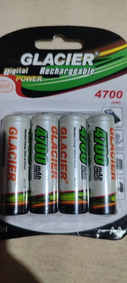 4 Pilha AA Recarregavel 4700mAh - Neverdie Store photo review