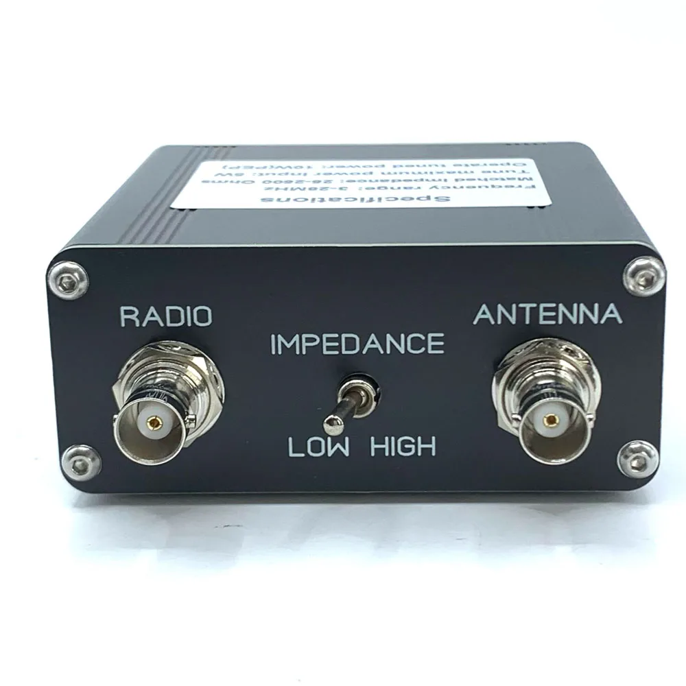 QRP Z-match Manual Antenna Tuner 3-28 MHz