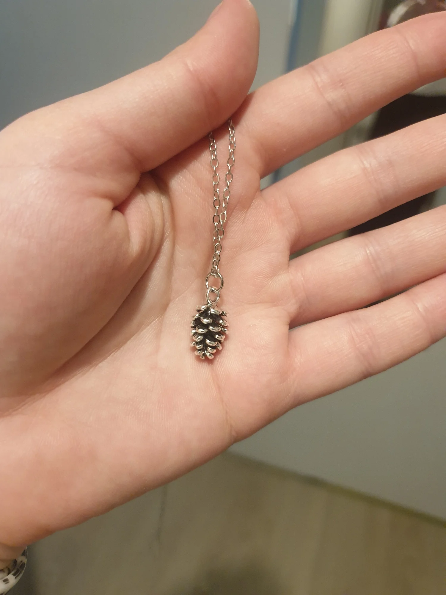 Forest Whisper Pine Cone Necklace | Nature Inspired Jewellery photo review