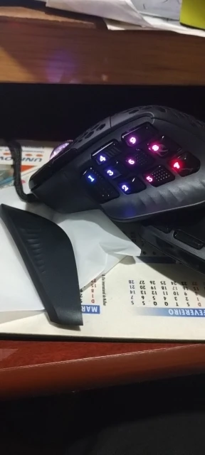 SOLAKAKA SM809 Wired RGB Gaming Mouse 22800 DPI MMO photo review