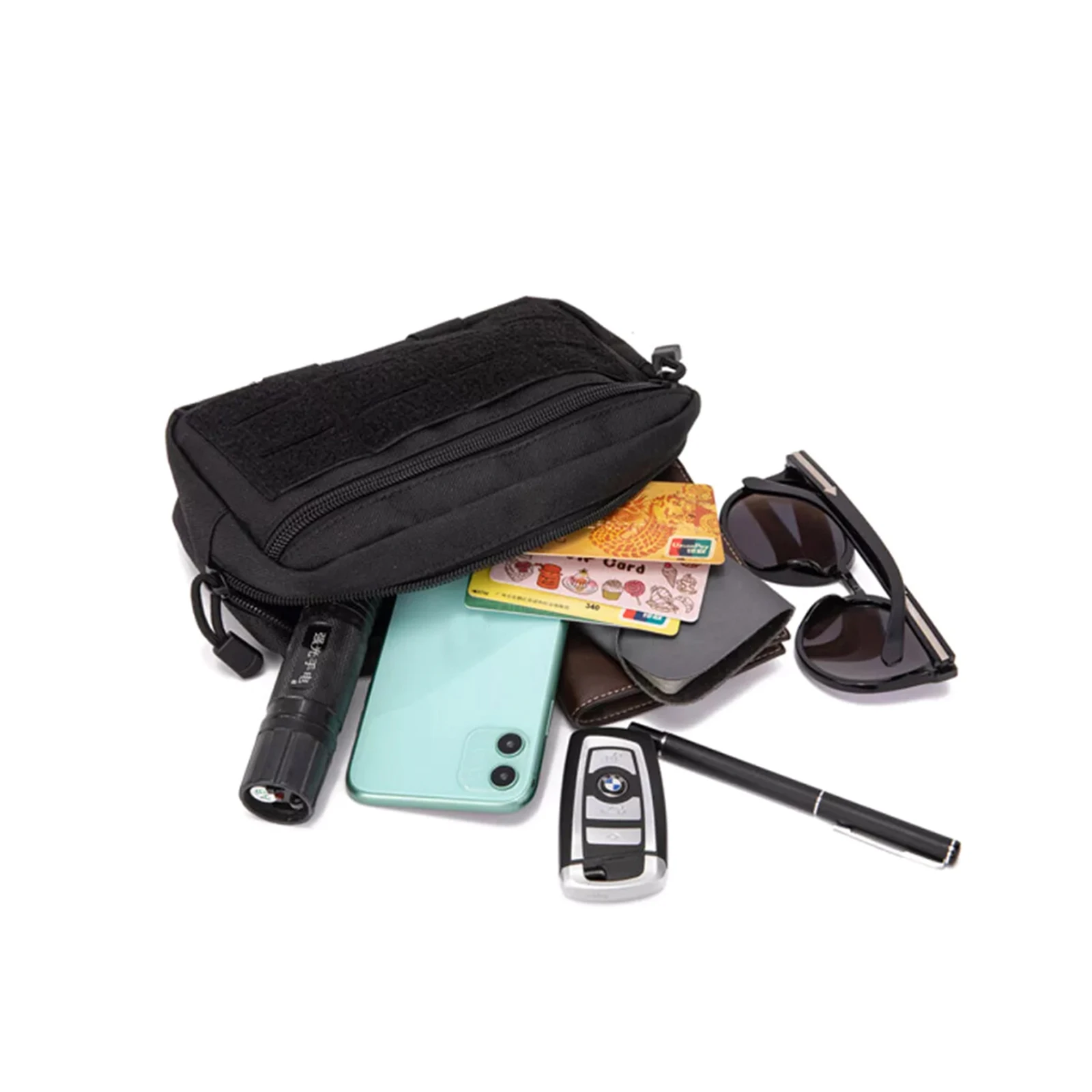 Nylon Tactical Admin Pouch Molle Vest Organizer