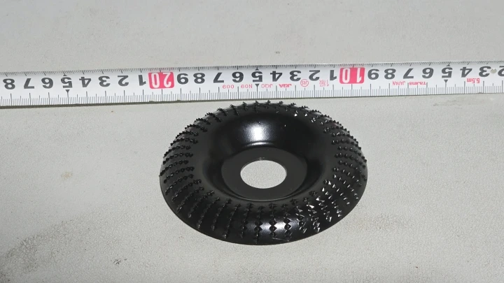 4" Wood Shaping Grinder Wheel Disc for Angle Grinders - Power Tool Accessory photo review