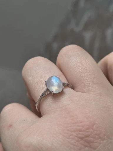 Lunar Glow | Moonstone Ring photo review