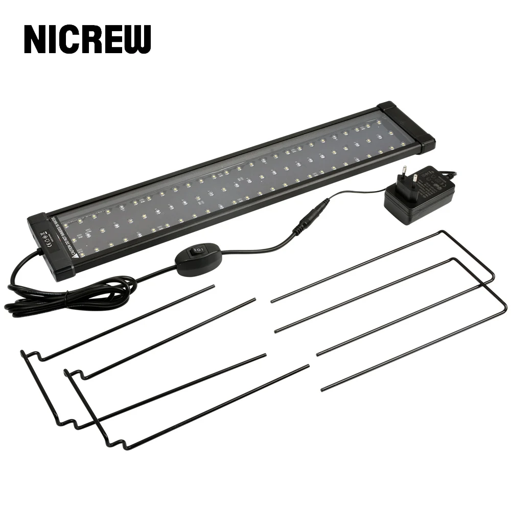 NICREWClassicLEDPLUSHOAquariumLightFullSpectrumFishTankLamp