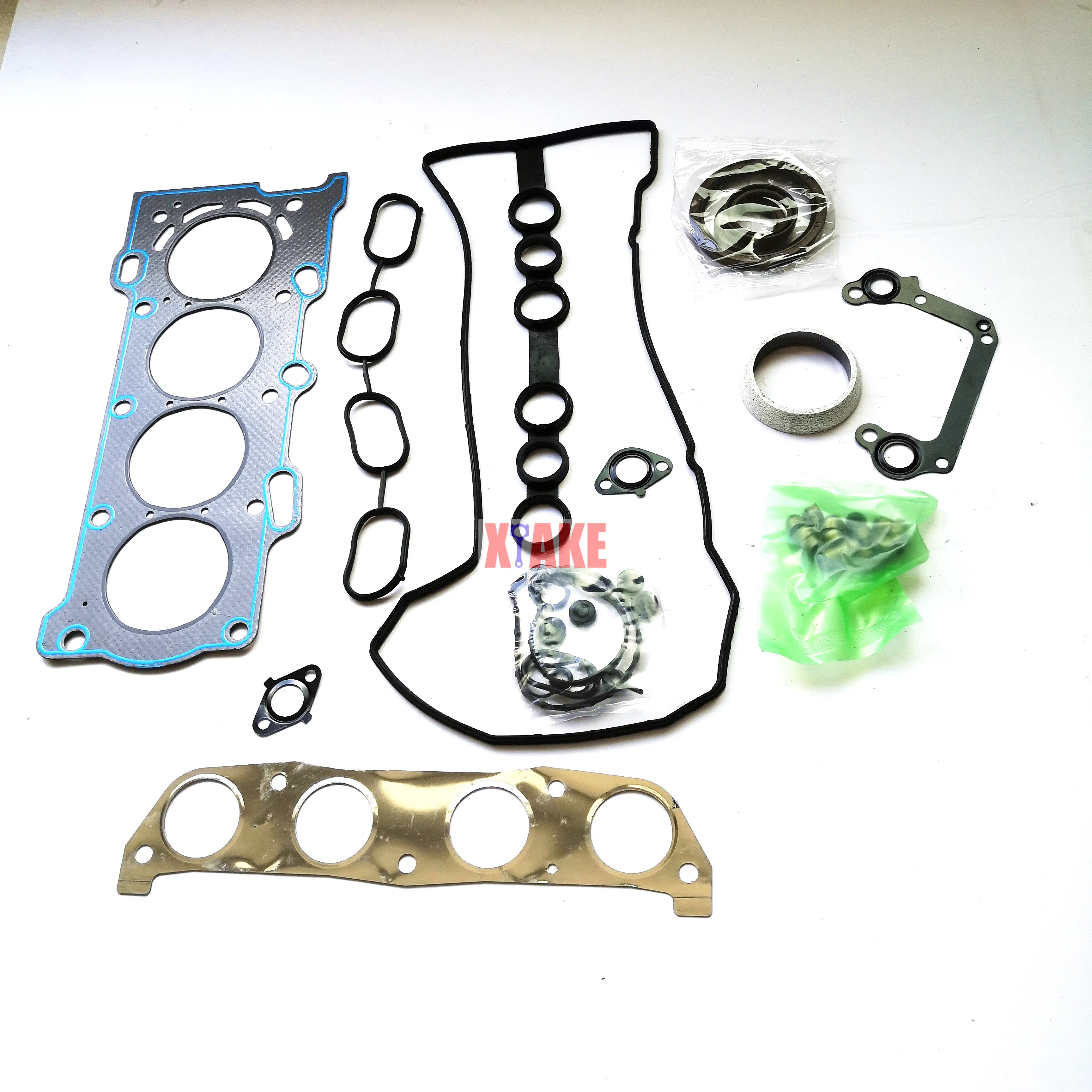 Complete Overhaul Rebuild Engine Gasket Kit Geely EC7 Emgrand JL4G15 JL4G18 CVVT engine gasket set engine rebuilding parts