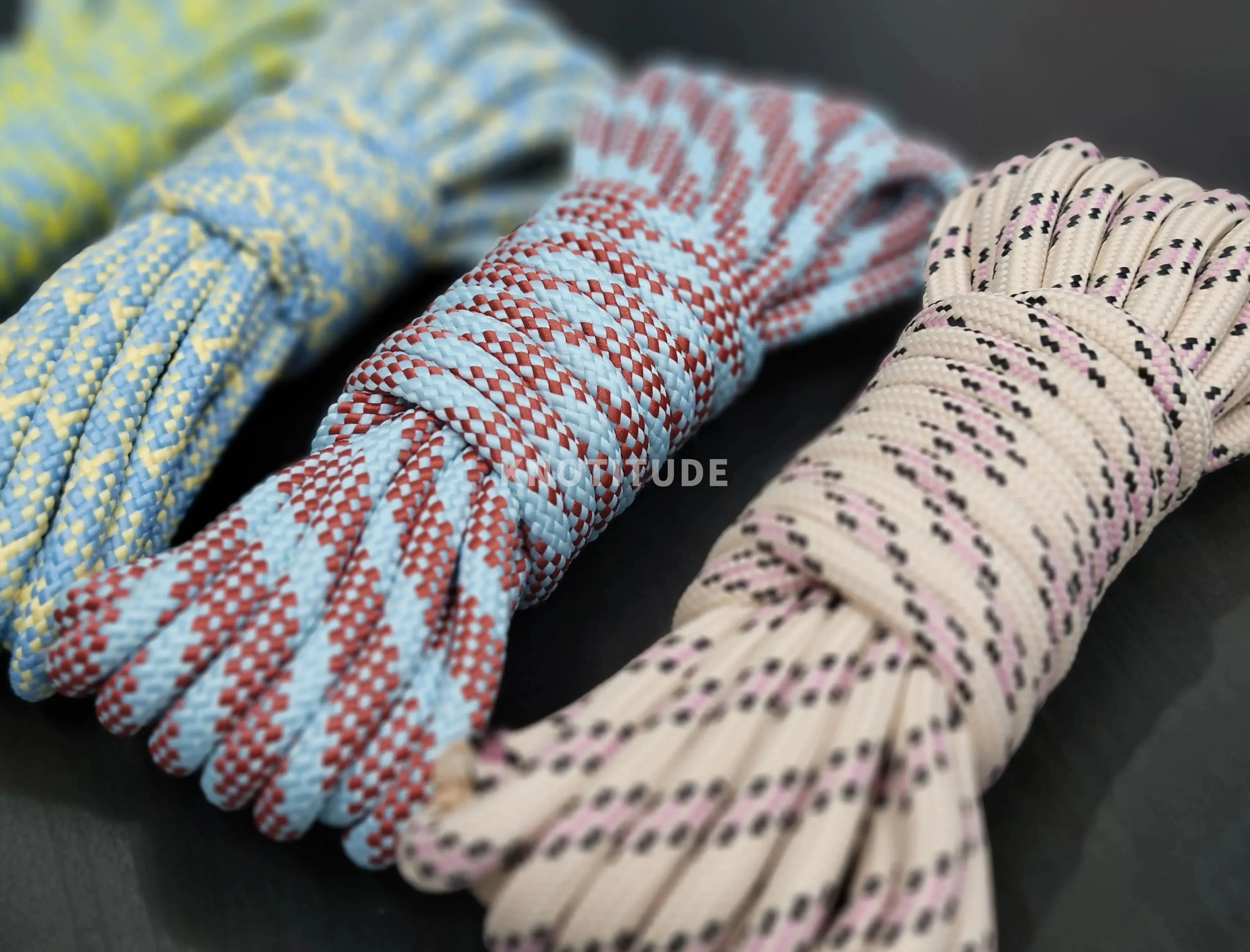 8.0mm x 5.0m Polyester Braided Rope Thick Polyester Cord Perfect for Making Leash Dog Rope, Accessories and Key Ring making. 2