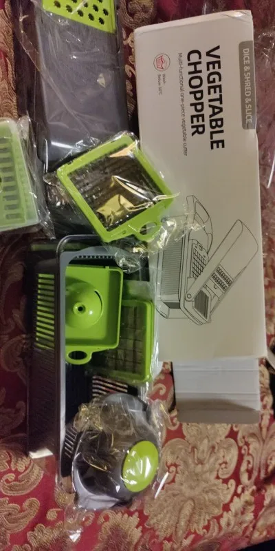 Slice Master Pro: Multi-purpose Vegetable and Fruit Dicing Processor photo review