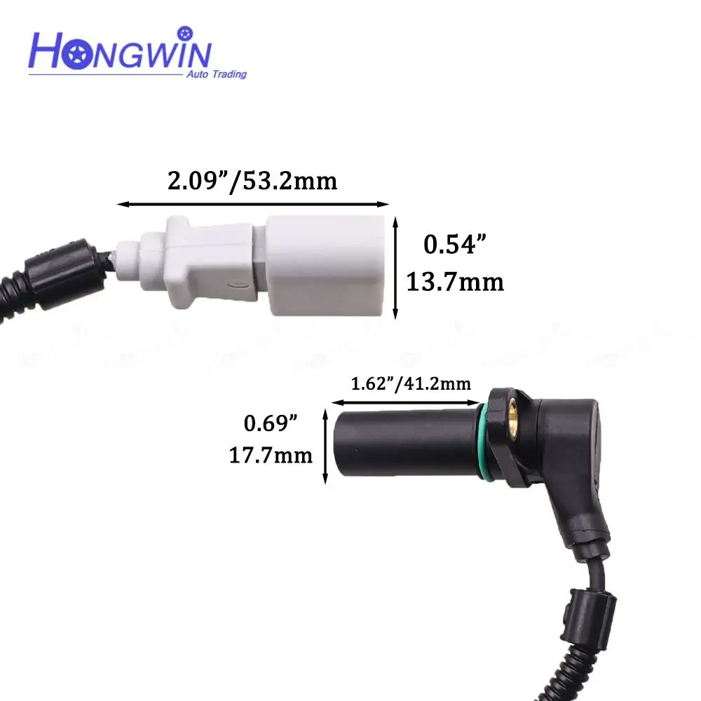 070907319 070957147 70907319 New Crankshaft Position Sensor For VW Multivan V Transporter V 2.5 TDI 2003-2009