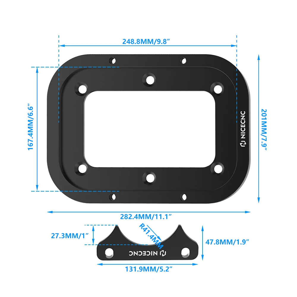Battery Relocation Holder Tray/Hold Down Mount Bracket for Optima 34/78 Battery Sizes Billet Tray Car Parts battery holder battery hold down clamp bracket battery clamp