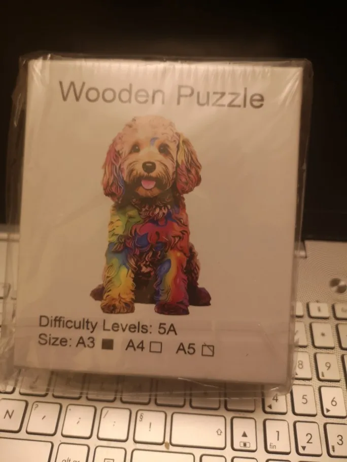 Cavapoo/Cockapoo Dog - Wooden Jigsaw Puzzle