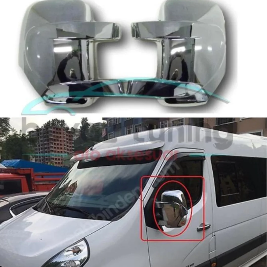For Renault Master 2011-2019 Mirror Cover Abs Chrome Ctainless Chrome High  Quality Fully Compatible Rear View Cover Durable - Mirror & Covers -  AliExpress