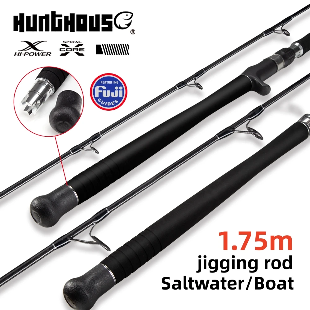 Hunthouse Shore Jigging Fishing Rod 1.75m Spinning/Casting Fast