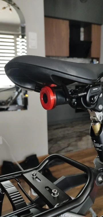 Bike Rear Tail Light IPX6 Waterproof Type-C Rechargeable Safer Night Ride photo review