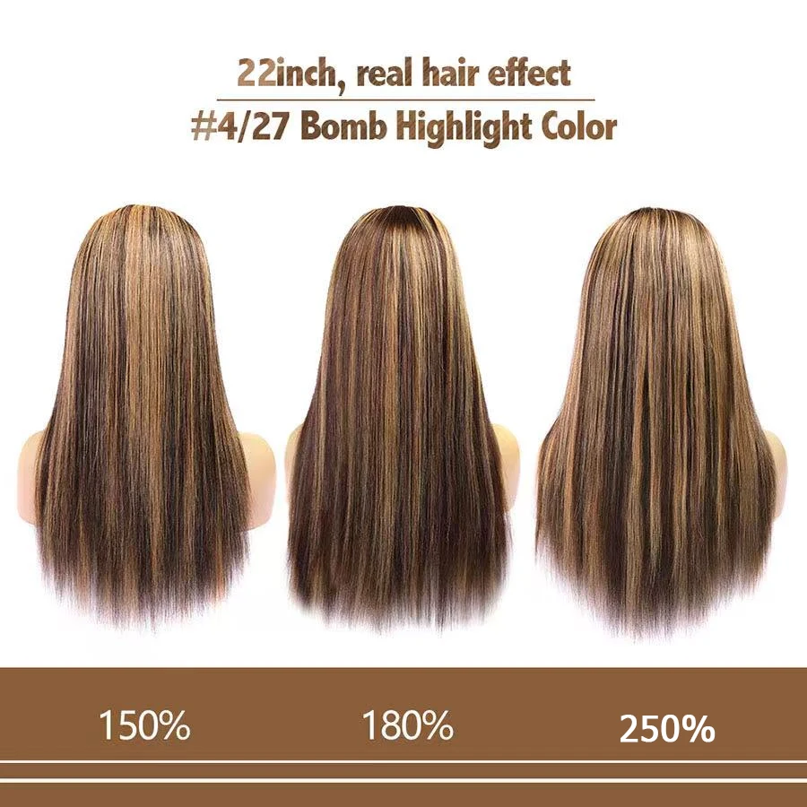 Parrucche Frontali HD Invisibili Personalizzate con Capelli Umani al 100% Pre-Pizzicati - immagine 4