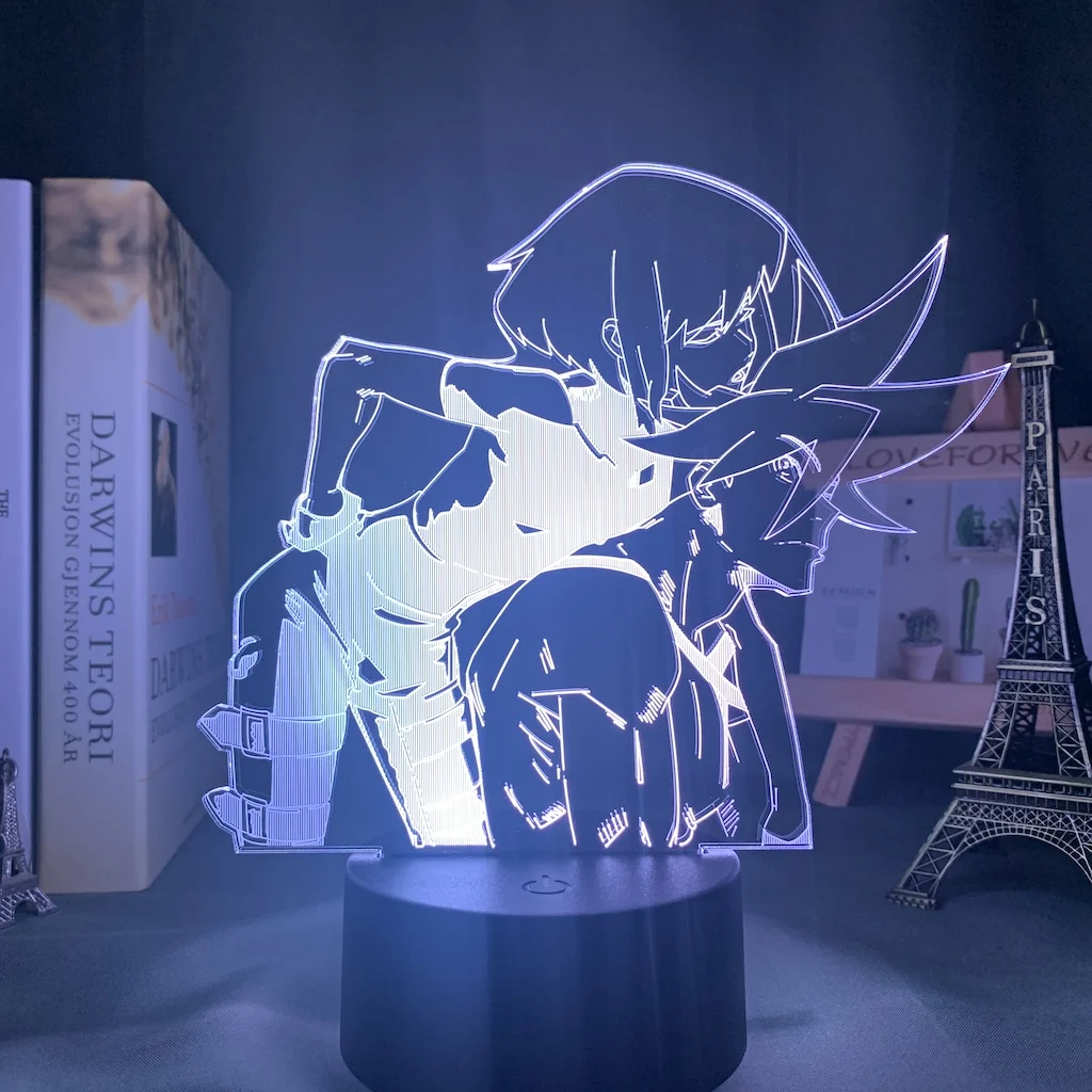 Lampada Led 3D Genshin Impact Hu Tao – Luce Notturna Per Bambini Con Effetto Olografico, 16 Colori, Telecomando E Touch, Alimentazione USB O Batteria, Decorazione Camera Da Letto