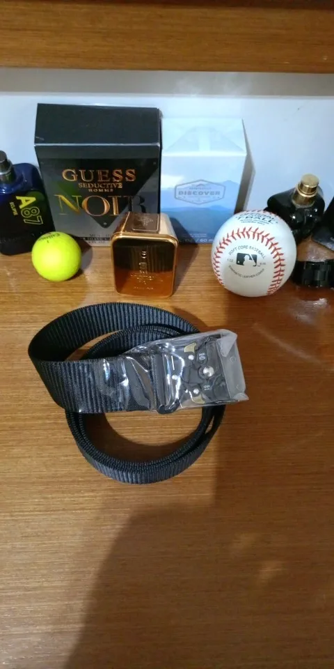 Cinto Tático Militar Largo em Nylon Fivela Liga de Zinco com Engate Rápido photo review