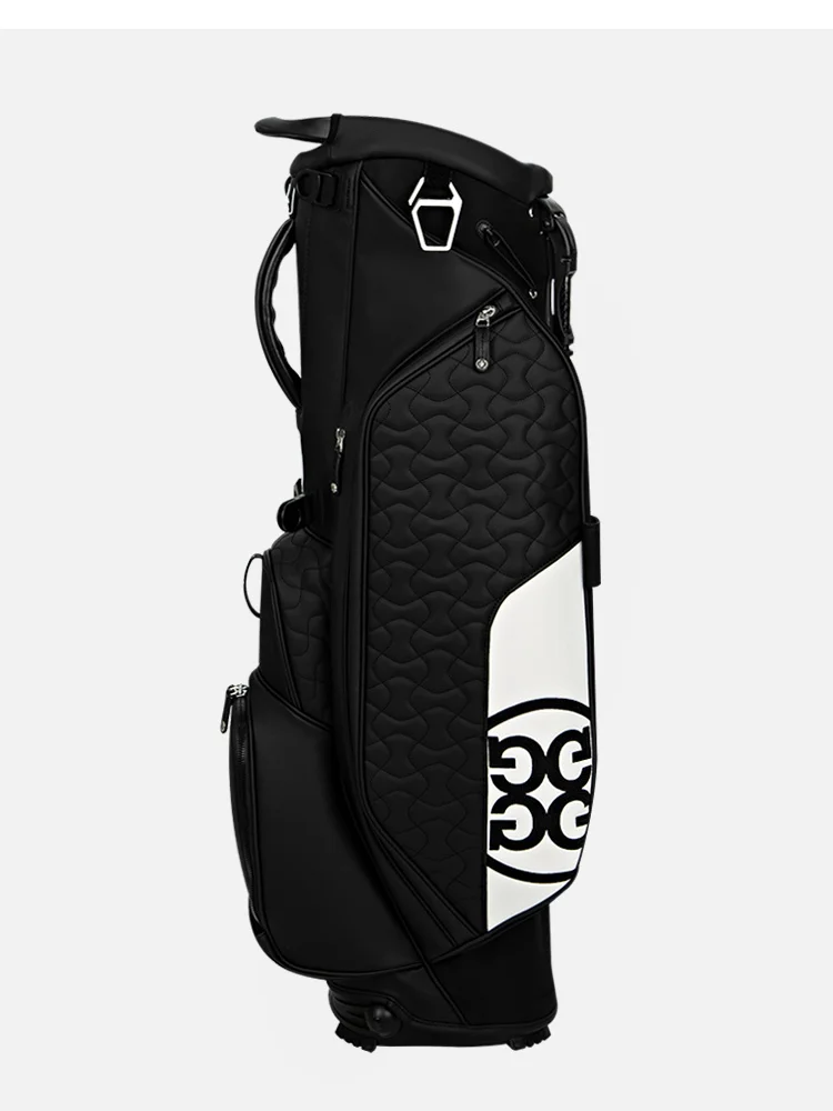 

Pouch for Men High Quality PU Material Caddy Bag Black Color Help Golfer Convenient Move to Outdoor or on the Field Golf Bag