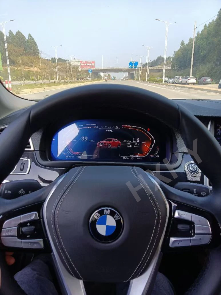Car LCD Digital Cluster Virtual Cockpit SpeedMeter Dash For BMW X1 E84 2009-2015