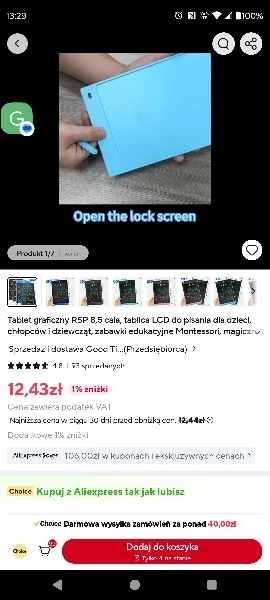 6.5/8.5/10/12/16-Inch LCD Drawing Tablet,Handwriting Pad,Electronic Writing Board,Kids Christmas/Birthday Gifts/Educational toys photo review