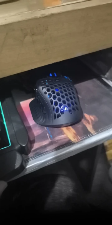 SOLAKAKA SM809 Wired RGB Gaming Mouse 22800 DPI MMO photo review