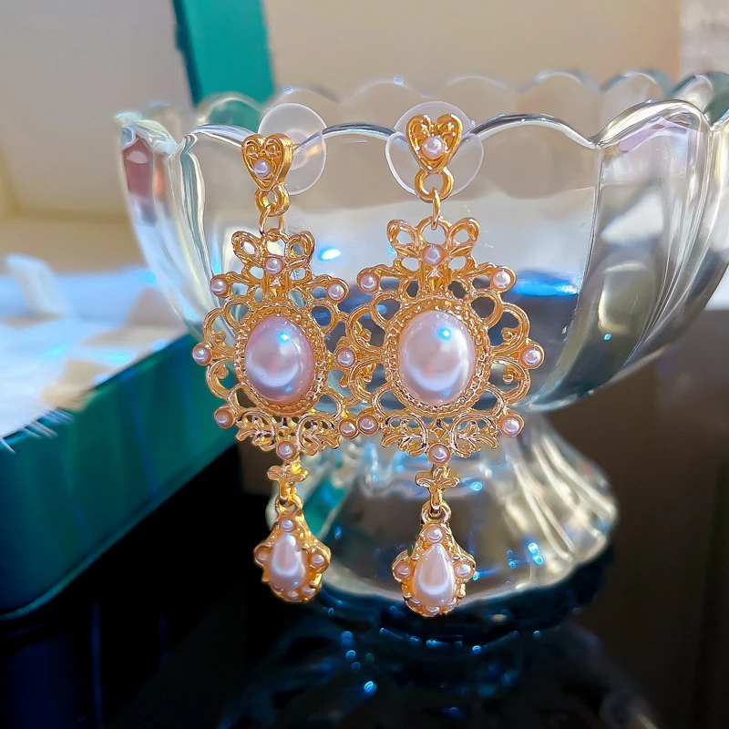 European and American Pearl Earrings Trend Design Temperament Earrings