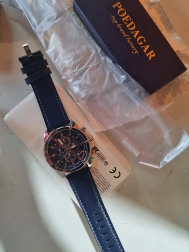 POEDAGAR Luxury Sports Men's Watch photo review