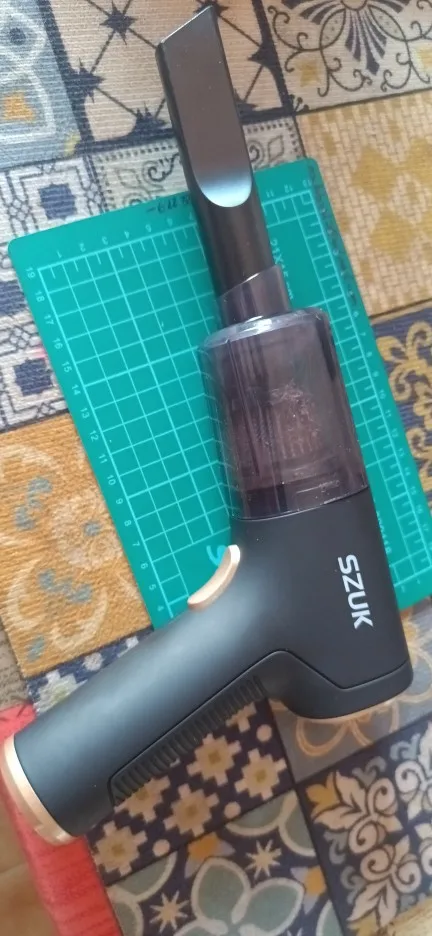 SZUK-aspiradora de coche 98000PA, Mini máquina de limpieza potente, succión fuerte, portátil, inalámbrico, electrodoméstico photo review