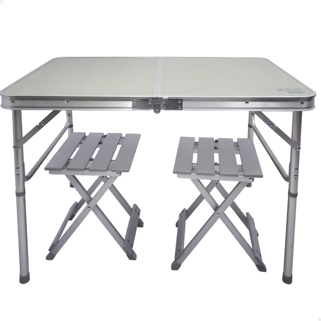 Mesa ping pong plegable de camping Aktive