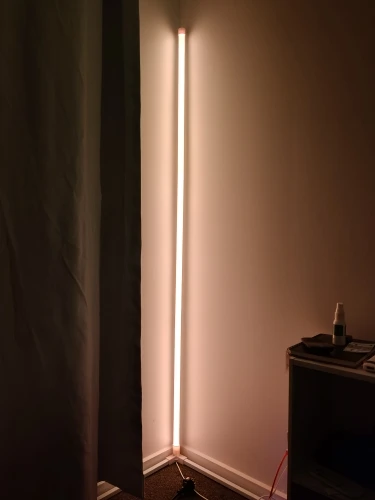 lampe de chevet Lampadaire d'angle sur pied Tuya Smart RGB LED, éclairage d'ambiance pour chambre à coucher, décoration salon nordique pour la maison lampadaire de salon luxe, lampadaire led sur pied, 150cm photo review
