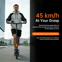 Trottinette électrique pliable NFC Fynzo S11 1100W 15.6Ah Vitesse maximale 45 km/h Double suspension Pneus tubeless 10 pouces Autonomie 60 km Fourche de suspension avant 4