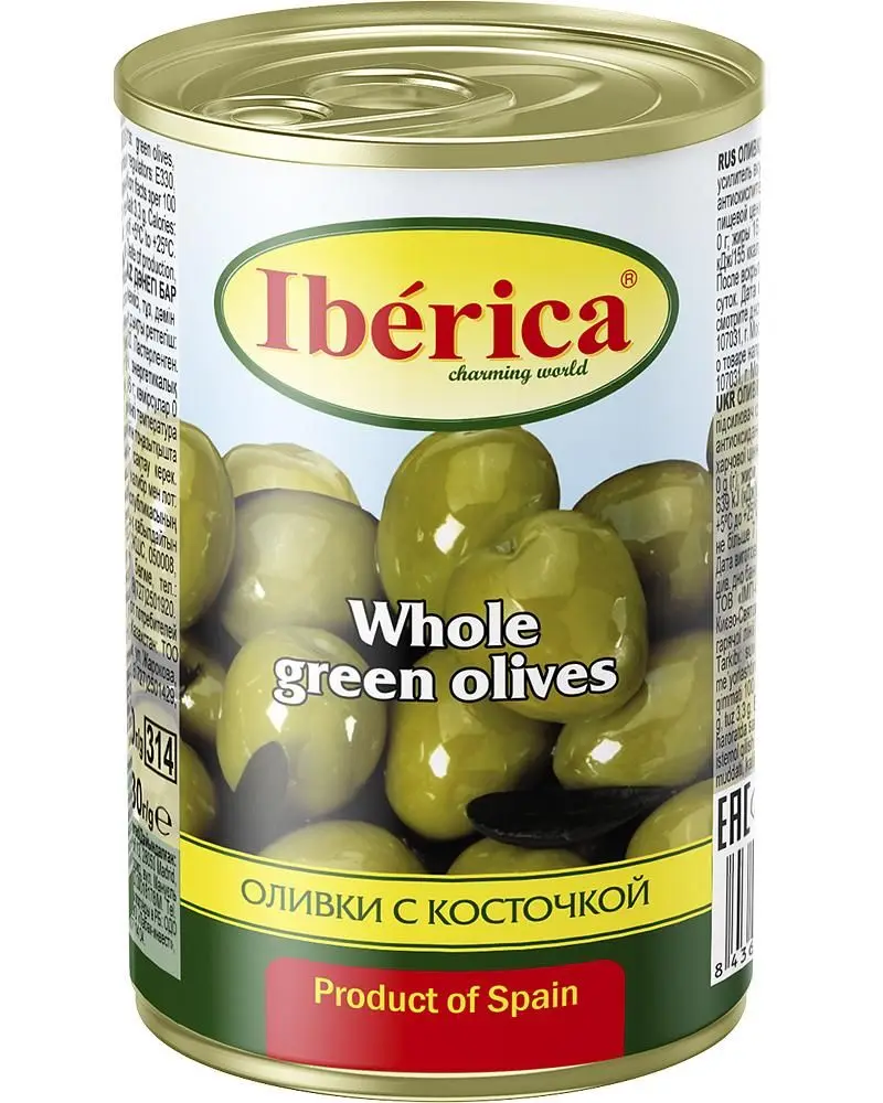Упаковка 12 банок Оливки Iberica