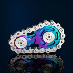 Ultimate Metal Gear and Sprocket Fidget Spinner Toy (Corlorful)