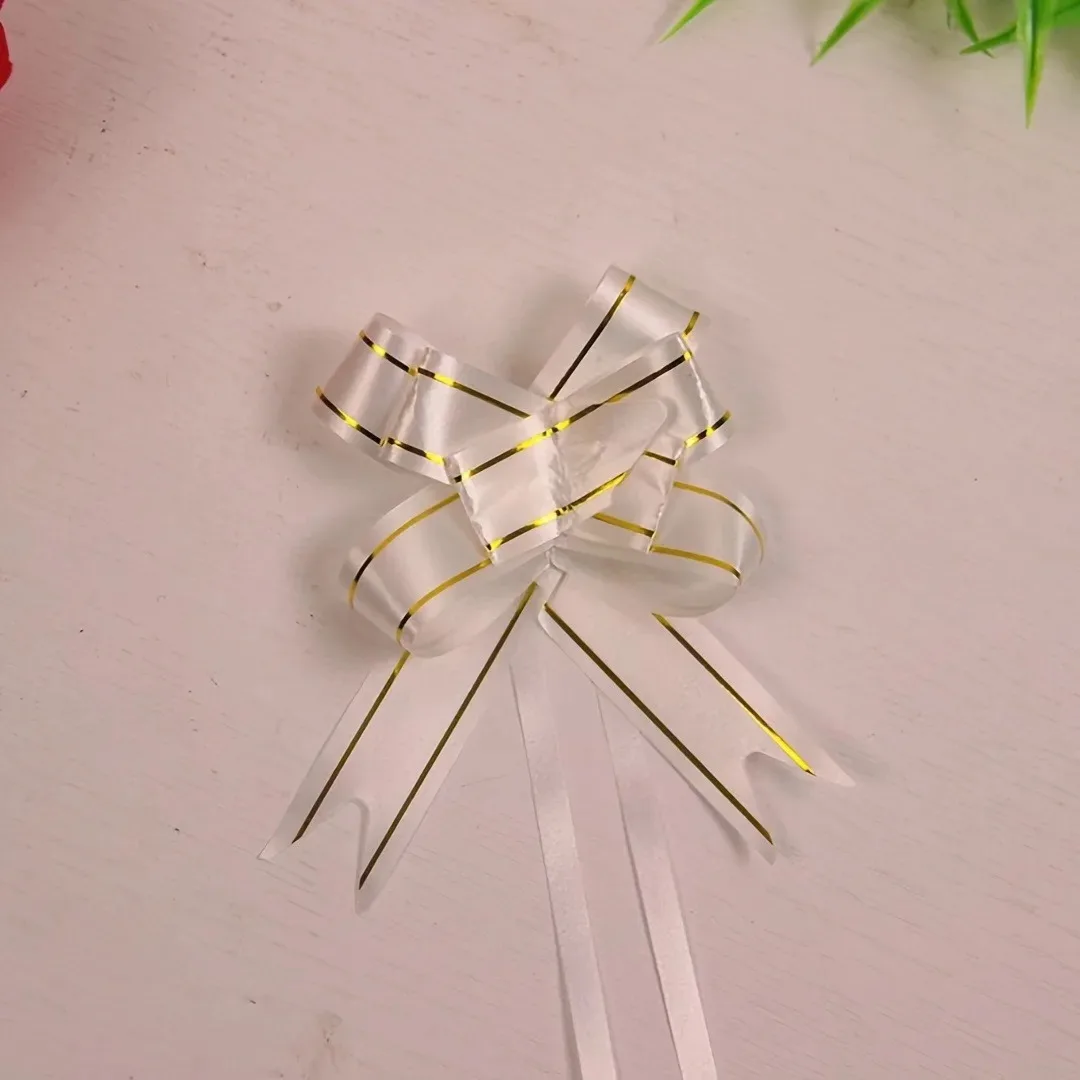 100pcs Decorative Ribbon Bows for Gift Wrapping & Party Decor