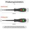 Multi-functional Electrician Screwdriver Pencil AC Non-contact Induction Test Pen Voltage Tester Voltage Detecto 2