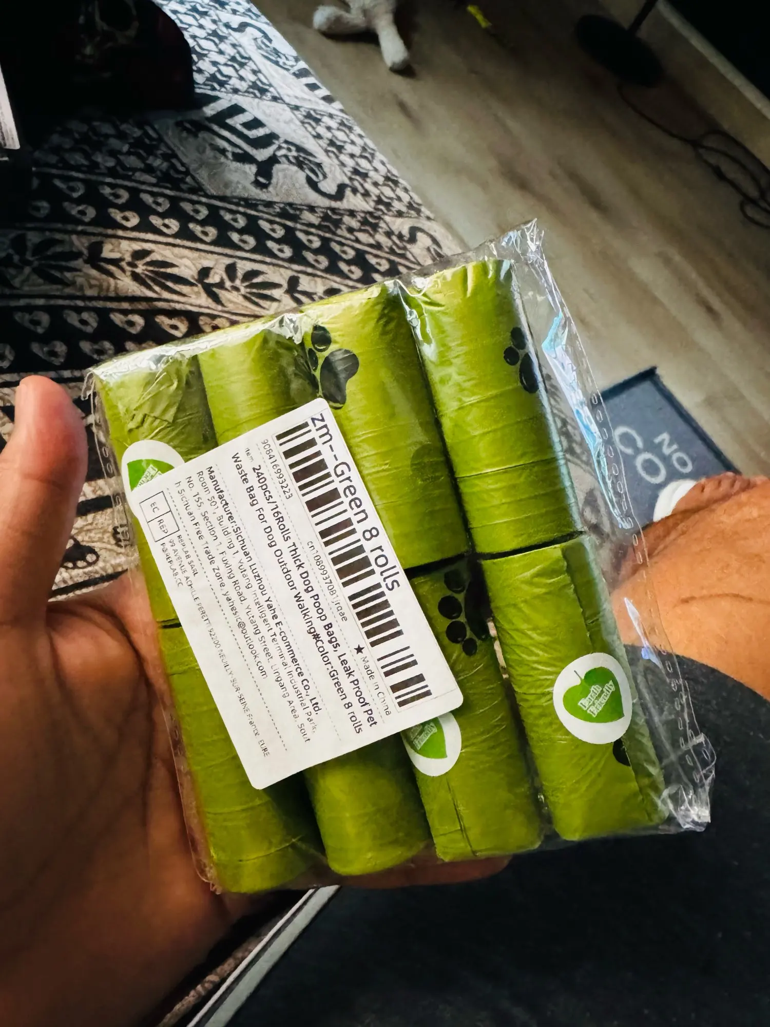 240pcs/16Rolls Thick Dog Poop Bags, Leak Proof Pet Waste Bag For Dog Outdoor Walking photo review