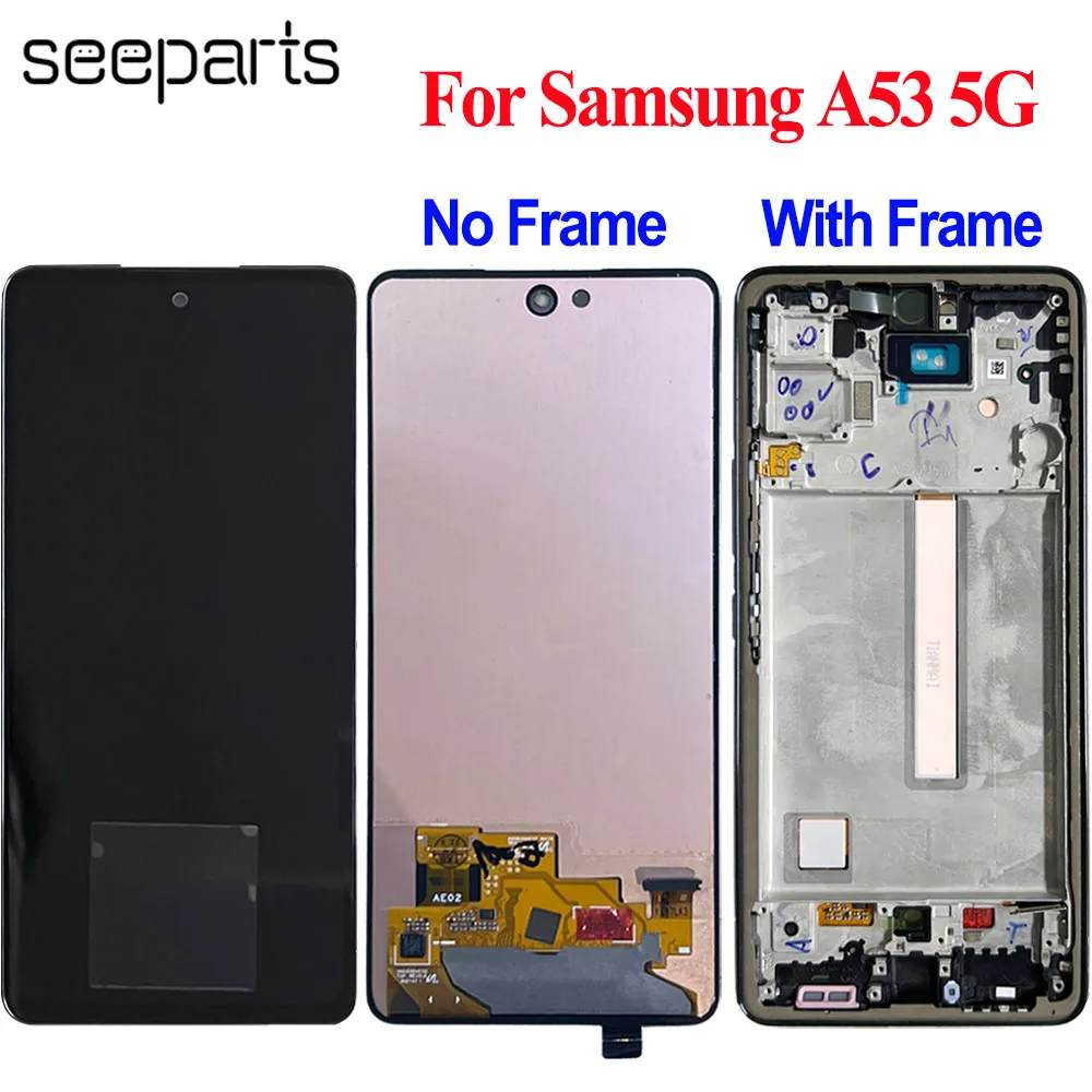 

ЖК-дисплей с сенсорным экраном и дигитайзером в сборе для Samsung Galaxy A53 SM A536B A536U