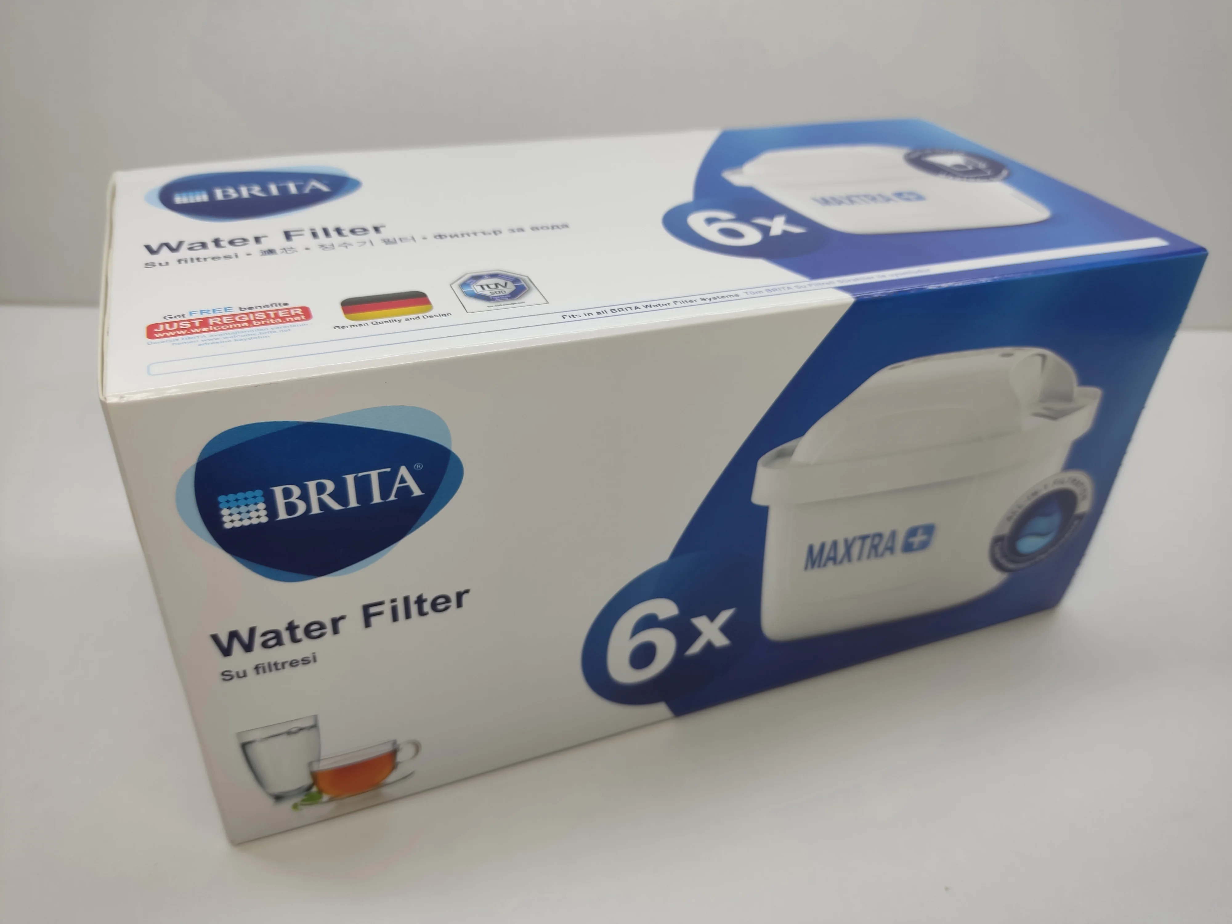 Brita Maxtra 2x 4x 6x pcs Replacement Water Filter Cartridges Compatible with All BRITA Jugs