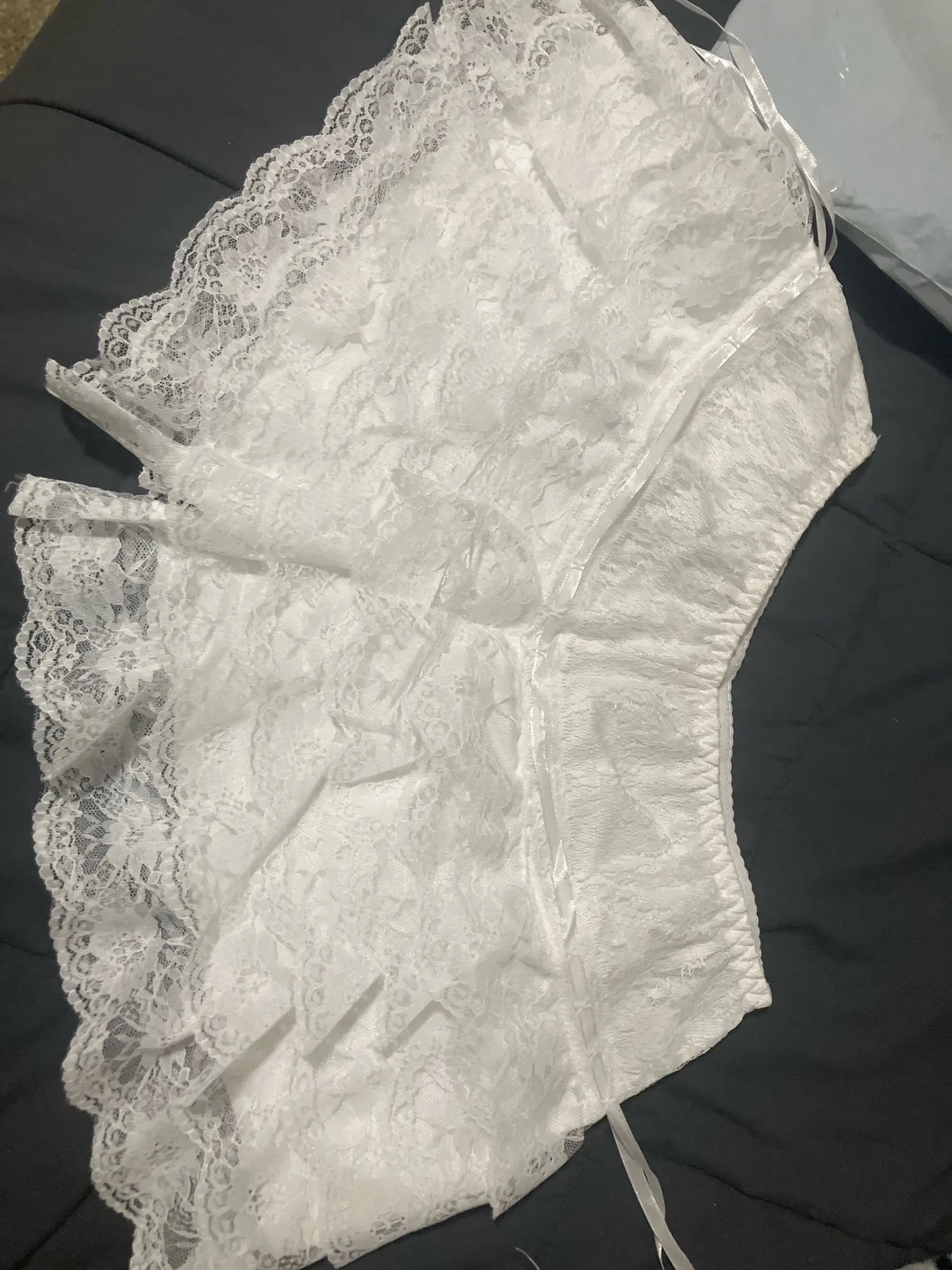 Women’s High-Waist Lace Safety Shorts photo review