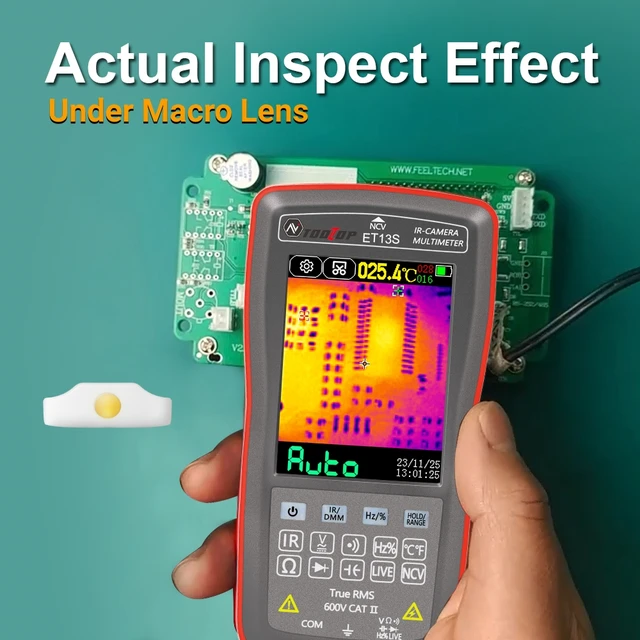 TOOLTOP ET13S サーマルカメラ用マクロレンズ ET13S PCB 検査 TOOLTOP ET13S サーマルカメラ用マクロレンズ ET13S PCB 検査