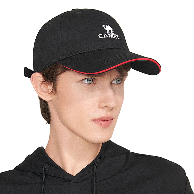 GOLDEN CAMEL Golf Cap for Men Windproof Cotton Fashion Hats Tennis Baseball Caps Sun Shade Sports Men's Caps Golf Wear Wear