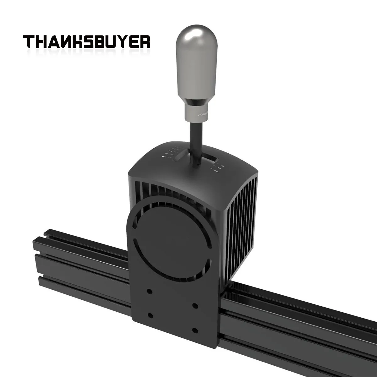 Simposlayer 8Mm Sim Racing Shifter Mount Shifter Piastra Di Montaggio Per Fanatec Clubsport Shifter Cockpit