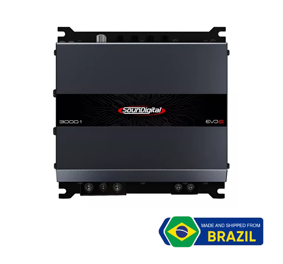 Soundigital 3000.1 EVO6 Compact Module Amplifier 3000W RMS 1