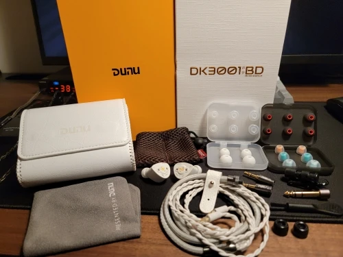DUNU DK3001BD 1DD+4BA+4Micro Planar Drivers In Ear Monitor