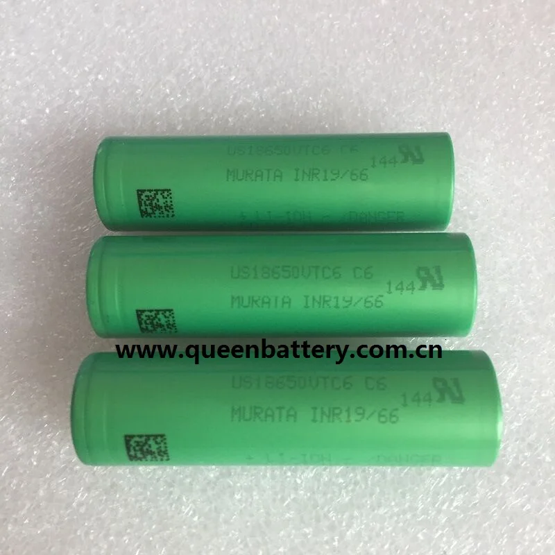 (200 шт./лот Бесплатная доставка) 18650c6 батарея us18650vtc6 18650 c6 vtc6 murata 3000 мАч 30A беспилотный летательный аппарат 3,6 В 3,7 в перезаряжаемая батарея