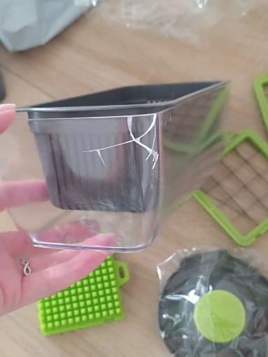 14pcs/16pcs Set,Vegetable Chopper, Multifunctional Fruit Slicer, Manual Food Grater, Vegetable Slicer, Cutter With Container photo review