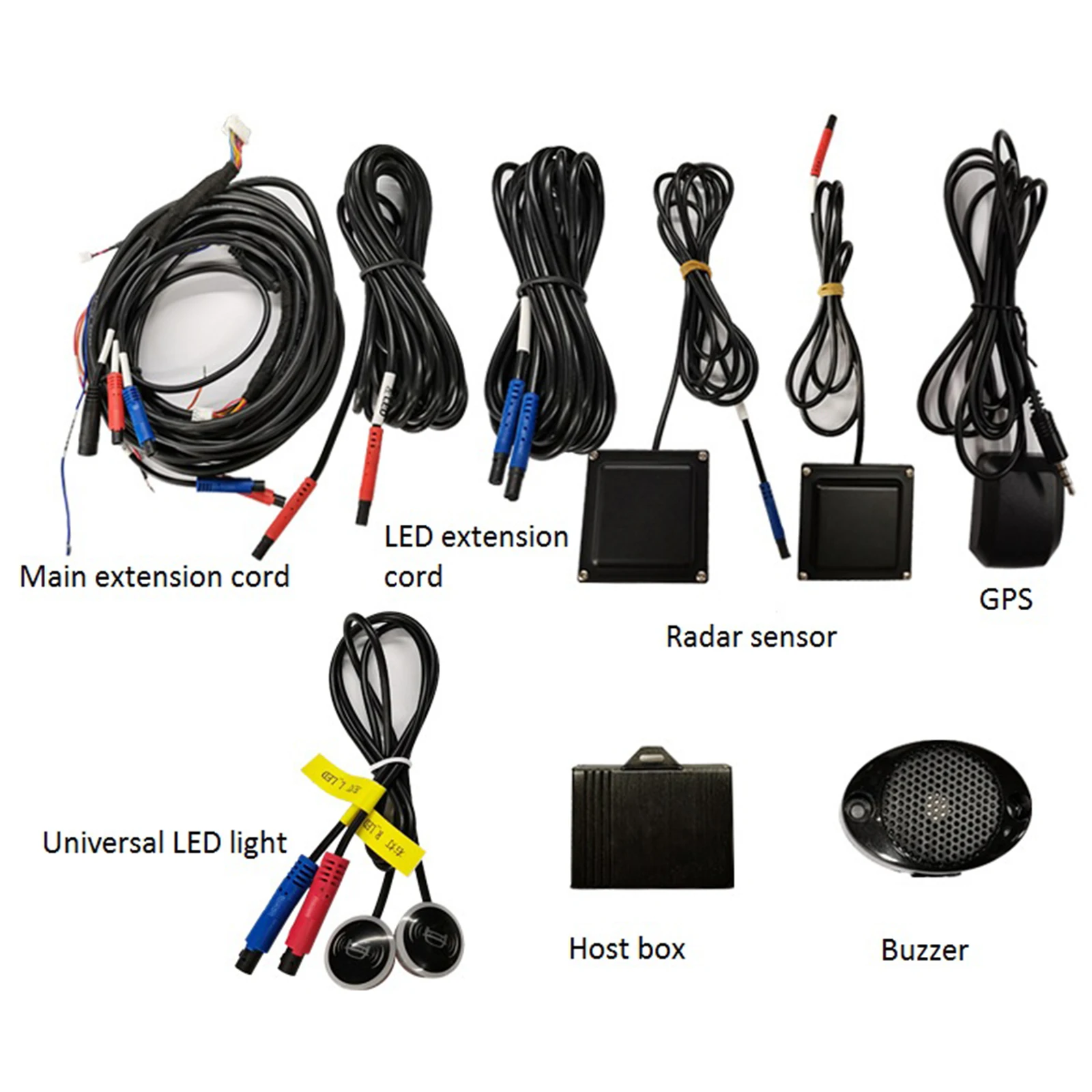 

Universal 24Ghz Millimeter Microwave Radar, Blind Spot Detection System, BSD, LCA Lane Change Assistance, Reversing Warning, D