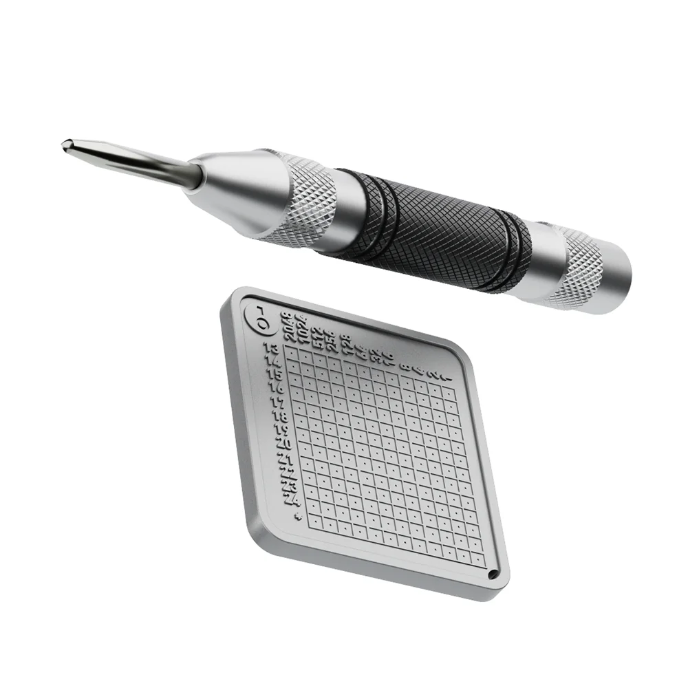 Bitcoin Steel Plate ColdTi - Titanium Bitcoin Seed Plate For